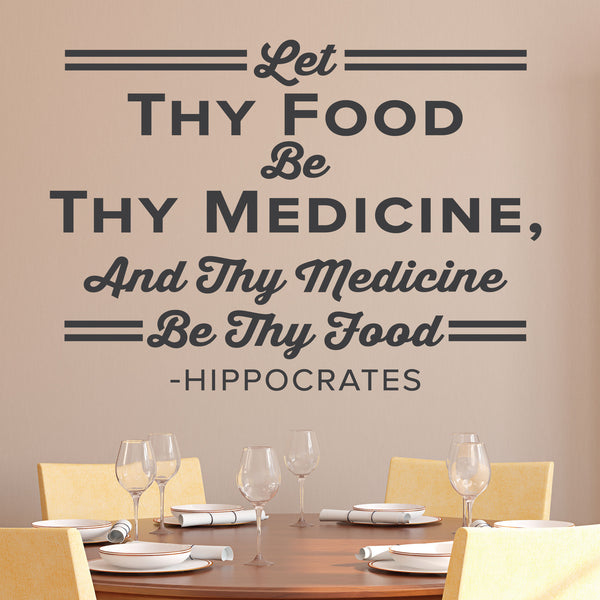 food be thy medicine hippocrates